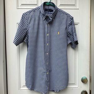 RL Checkered Button Up